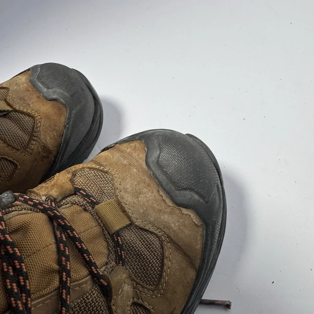 Salomon Quest 4 GTX Gore-Tex Hiking Boots Brown Black Men US 9 Waterproof 471564